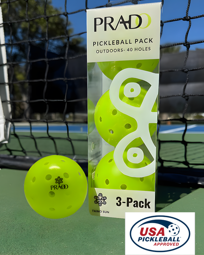 Pelota de Pickleball Taino Sun – Certificada por USAPA