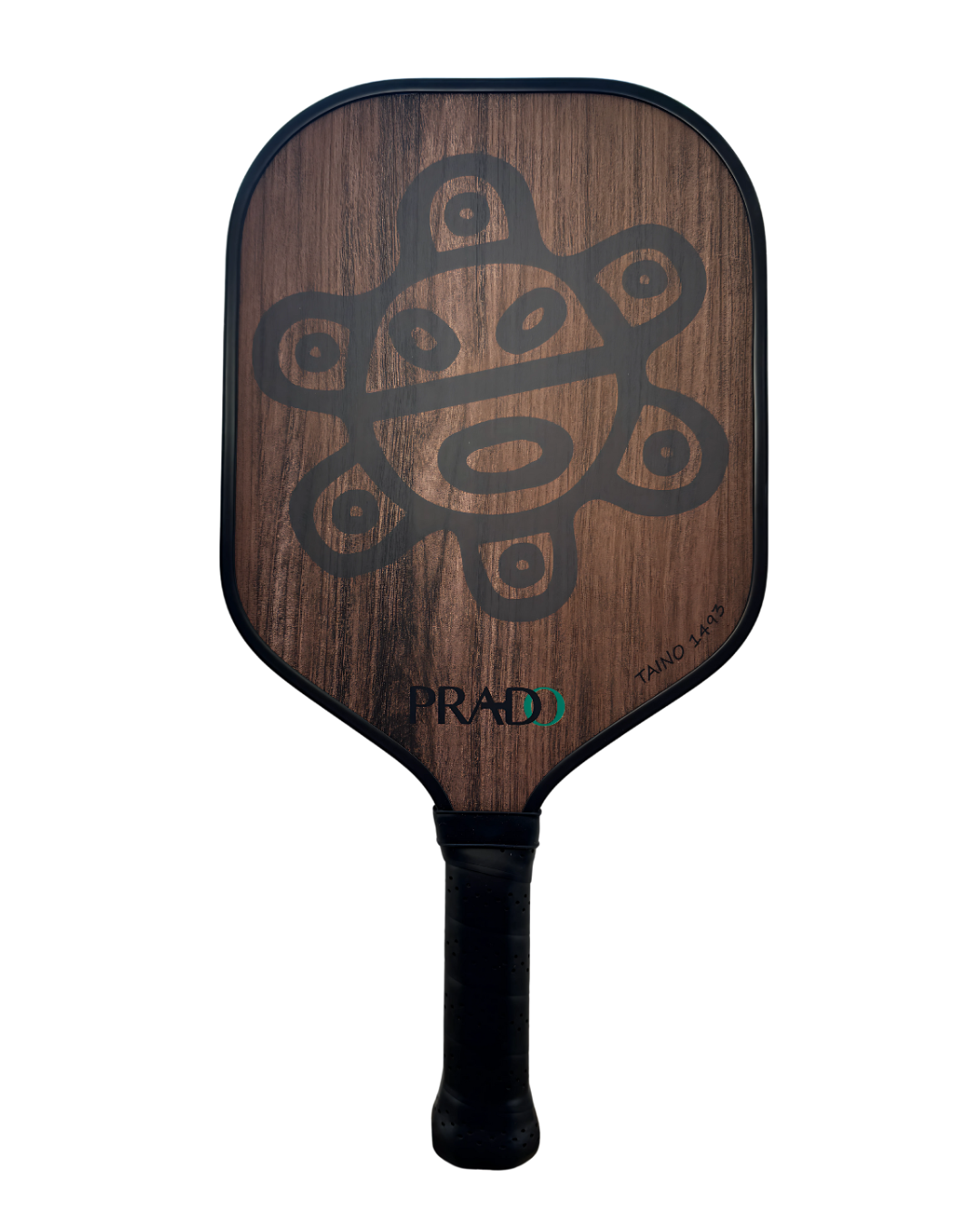 Taino Sun Paddle premium pickleball paddle with T700 carbon fiber and Puerto Rican Taino Sun design